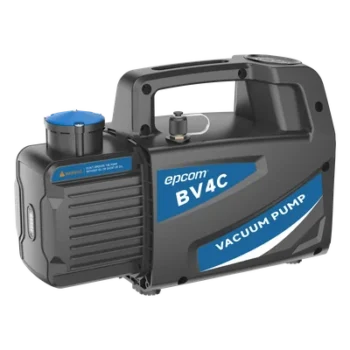 Bomba de Vacío / Vacío Final 150 Micrones / Caudal 4 CFM (114 L/min) / Potencia 1/4 HP / Doble Voltaje 110V/230V / Puerto 1/4 SAE