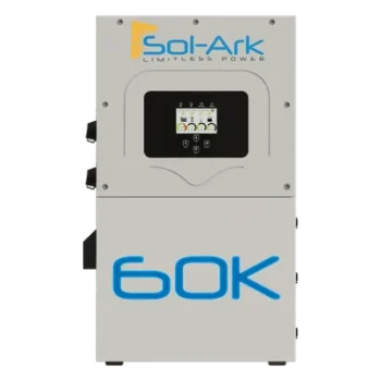 Inversor Híbrido Trifásico / 60 kW / 480 VCA / Acoplamiento CA/CC / IP65 / Baterías 160-800 VCC / Transferencia 5 ms