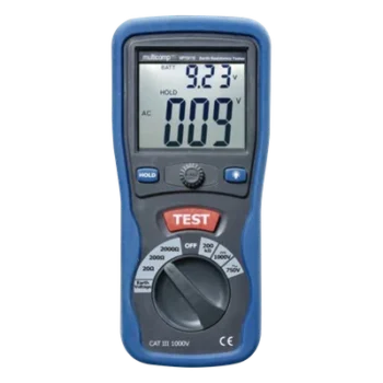 Terrómetro Digital / 3 Hilos / CAT III 1000 V / Muestreo 2.5 veces/s / Retroiluminación