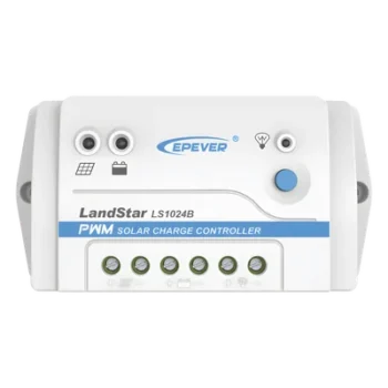 Controlador de Carga Solar PWM / 10 A / 12/24 VCC / RS-485 / Baterías Gel-AGM-Selladas