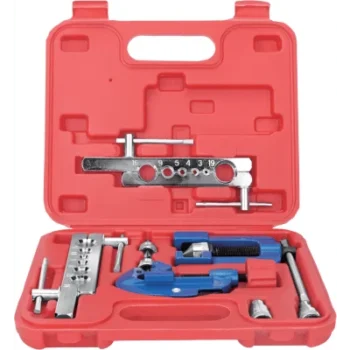 Kit de Flareado y Abocardado / Tubo 3-19 mm / Cobre, Latón y Aluminio / Incluye Cortatubos y Expansor