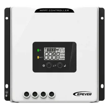 Controlador Solar MPPT / 40A / 12/24/48V / Voc 150V / Sin Batería / LiFePO4/AGM/GEL/Flooded / IP32