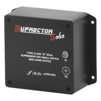 Supresor de Transientes Clase B / 1 Fase 3 Hilos / 127 Vca / 50 kA / IP64 / Diseño Interior Compacto
