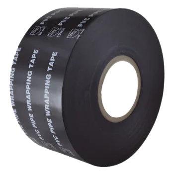 Cinta Wrap de PVC / 4.8 cm × 10 m (32.8 ft) / Base de Tela Impermeable / Acabado Mate Antirreflejante / Negro