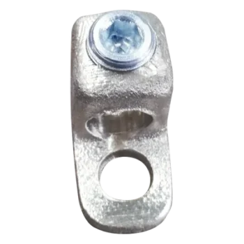 Conector Bornes a Cable / Bronce 100% / Borne 3/8 in / Cable 4-2/0 AWG / Sin Soldadura Exotérmica / 0.66x1.31x0.66 ft