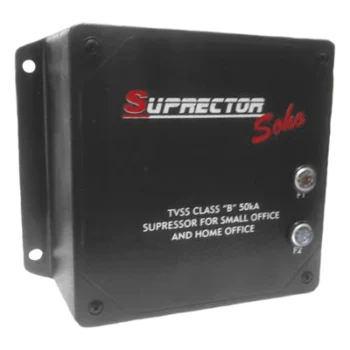 Supresor de Transientes Clase B / 2 Fases 4 Hilos / 220 Vca / 50 kA / Atenuación EMI/RFI 55 dB / IP64 / Diseño Interior Compacto