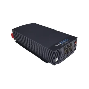 Inversor de Onda Senoidal Pura / 3000 W / 12 Vcc / 120 VCA / 3 Salidas GFCI / 6000 W Pico