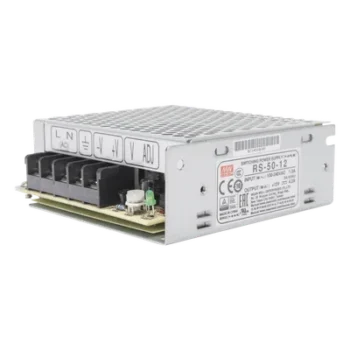 Fuente de Poder Industrial Conmutada / 50W / 12Vcc / 4.2A / Entrada 100-240Vca / Montaje en Chasis
