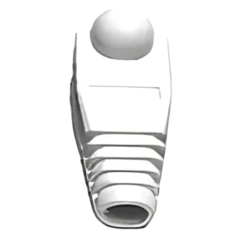 Bota de Protección / 27.5 mm / Cable 6.0 mm / RJ45 / TC-5 TC-6 / Plástico Blanco