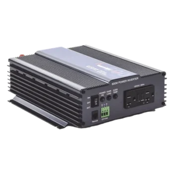 Inversor de Onda Pura / 600W / Entrada 24 Vcc / Salida 120 Vca / 2 Canales NEMA 5-20R GFCI / 10.83 x 9.37 x 3.23 pulgadas