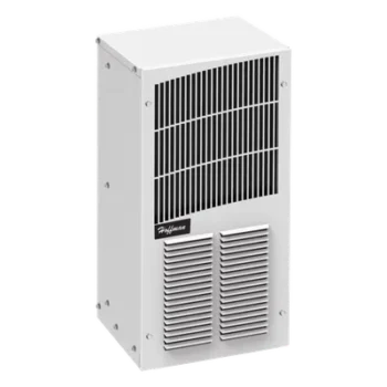 Aire Acondicionado Compacto para Gabinete / 2000 BTU/h (586 W) / Frío/Calor / 115 VCA / NEMA 4 y 3R / Rango -40 a 55 °C / Montaje Lateral