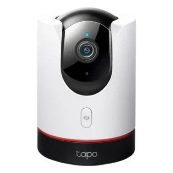 Cámara IP Pan/Tilt / 2K QHD 2688 × 1520 px / Wi-Fi 6 / Visión Starlight F1.6 / Detección IA Personas-Mascotas-Vehículos / Audio Bidireccional / Privacidad Física / microSD 512 GB