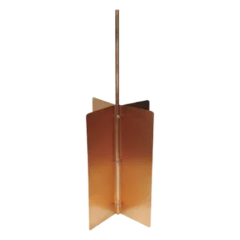 Electrodo de Tierra / Diseño Cruceta Cobre / Fosa 50x50x80 cm / 1.64x1.64x2.62 ft / NOM-001-SEDE-2012 / EIA/TIA J-STD-607-A