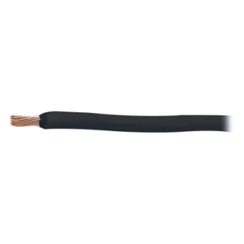 Cable Eléctrico THW-LS / Cobre 2 AWG / 19 Hilos / 100 m (328 ft) / 90°C / PVC Autoextinguible / Color Negro