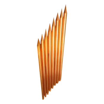 Varilla de Puesta a Tierra / Acero con Recubrimiento de Cobre / Diámetro 1/2" / Longitud 3 m (9.8 ft) / AISI 1018