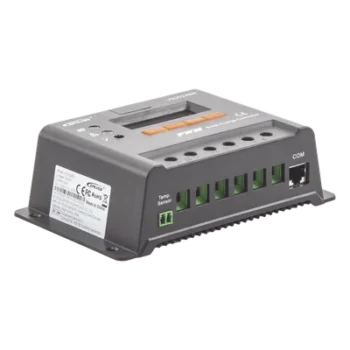Controlador de Carga Solar PWM / 12/24V / 20A / Display LCD / RS485 Modbus / 32-bit MCU