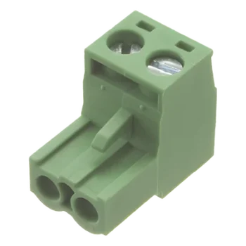 Conector Terminal de Alimentación / 2 Pines / Macho-Hembra / Polipropileno Aislante / Compatible Sistemas EPO