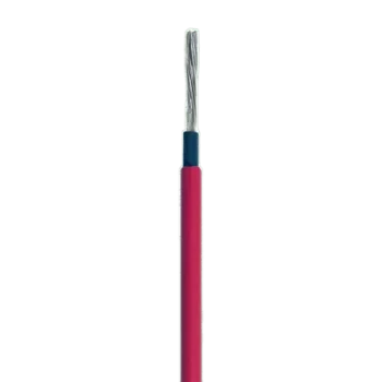 Cable Fotovoltaico / 4 mm² (12 AWG) / Cobre Estañado / 1000/2000 V / Rojo / Rollo 500 m / UL 4703 y TUV / -40°C a 90°C