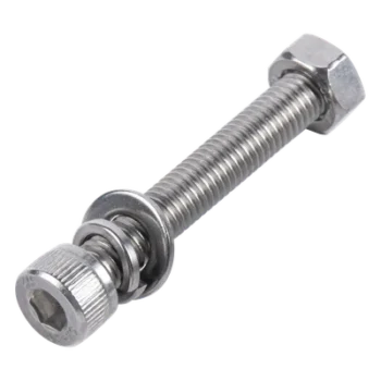 Tornillo Allen Métrico / Acero Inoxidable 304 / M8-1.25 x 25 mm / 85,000-150,000 psi / Conjunto 4 Piezas / Fotovoltaico