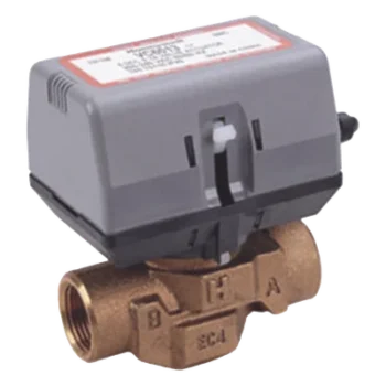 Válvula de Zona Motorizada / 2 Vías / 3/4" BSPT / Actuador 200-240 VAC / Cartucho Reemplazable / Agua-Glicol 60%