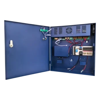 Fuente de Poder PoE / 8 Puertos / 360W Total / IEEE 802.3af/at / Rack 19"