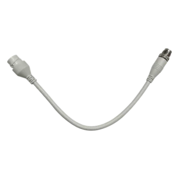 Adaptador de Red Industrial / RJ45 a M12 D-Code Macho / 4-Pines / Cable 200 mm / Rango Térmico -15 a 80°C / Diseño Angular