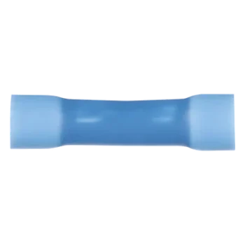 Conector de Empalme a Tope / 16-14 AWG / 600V / Vinilo Aislado / 105°C / 50 Piezas / 1.04' [26.4 mm] Longitud