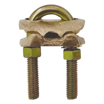 Conector Mecánico de Bronce / Varilla 3/4" a Cable 1/0 AWG - 250 MCM / Tubería Agua 1" / Fusión Alta Precisión