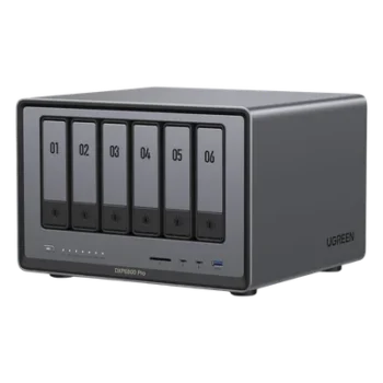 NAS / 6 Bahías + 2 NVMe / Intel i5 / Thunderbolt 4 / 10GbE / DDR5 64GB / HDMI
