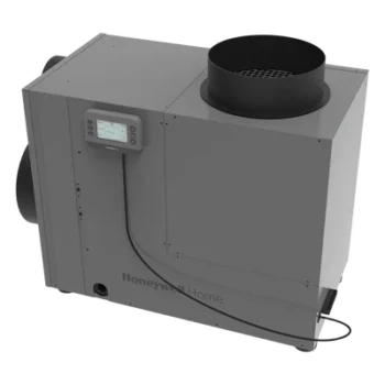 Deshumidificador de Casa Completa / 90 Pints por Día / Ventilación Integrada / Salida Tri-Direccional / Filtro MERV 8 / Sensores de Fuga
