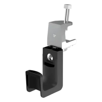 Soporte de cables tipo J-Hook / Capacidad 8 cables Cat6 / Nylon 6.6 / Montaje con abrazadera de tornillo / 5.01 in (127.2 mm) altura