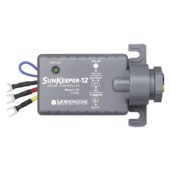 Controlador Solar de Carga / 12V / 12A / PWM / IP65 / Protección 1500W Transientes