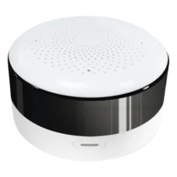 Controlador IR Universal / Zigbee 3.0 / Alcance 10-15 m (32.8-49.2 ft) / Sensor Temp-Hum / Aprendizaje IR / 80x48 mm