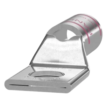 Zapata de Compresión / Calibre 1/0 AWG / Orificio 3/8" (9.5 mm) / Tambor Estándar con Mirilla / 1 Pieza