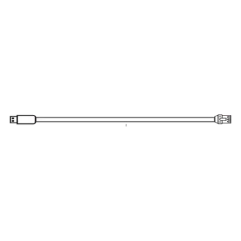 Cable de Comunicación USB-RS485 / USB 2.0 a RJ45 / Protocolo RS232 / 3 m (9.8 ft) / Uso Industrial