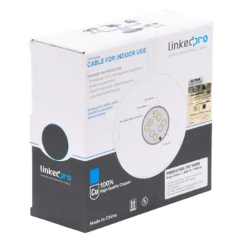 Bobina de Cable / Cat5e / 24 AWG / 100 m (328.08 ft) / UL / Interior / Gris
