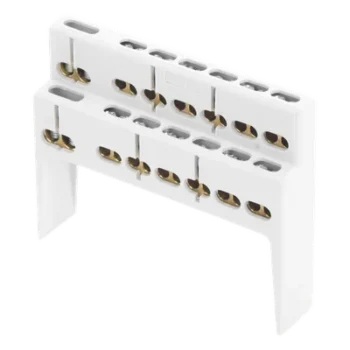 Soporte con Barra de Conexión / 12-24-36 Módulos / 14 Entradas / IP40 / Curvas B-C-D / 6kA