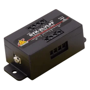 Protector Bajo Voltaje / 2 Pares / 24V / 47V Sujeción / -40 a 70°C / 0.25 x 0.13 x 0.13 ft / UL497B / Paneles Incendio Direccionables
