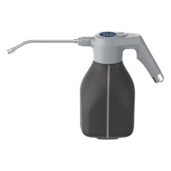 Pulverizador Eléctrico de Mano / 2 Litros Capacidad / Rociado 3 m (9.8 ft) / Motor Micro Alta Velocidad / USB Tipo-C / LCD Indicador Batería / Resistente Químicos