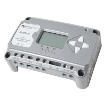 Controlador Solar PWM / 20 A / 12/24 Vcc Auto-detección / Pantalla de Medición / Voltaje Solar hasta 60 V / Protección 1500 W
