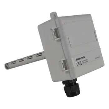 Sensor de Humedad y Temperatura / Montaje en Ducto / Salida 0-5 V/0-10 V o 4-20 mA / Precisión ±2% HR / Termistor 20 kOhm / IP20 / -40 a 70°C