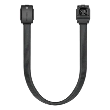 Cable de Conexión para Baterías / 0.75 m (2.46 ft) / Inversor-Batería y Batería-Batería / Alta Conductividad / Aislamiento Reforzado