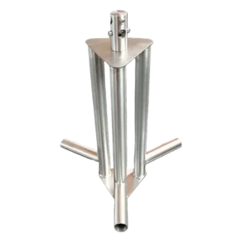 Electrodo de Acero Inoxidable / Diseño Delta / 18 A / Cilindro Equipotencial Autoconectable / Terrenos Corrosivos / 22 cm x 56.7 cm