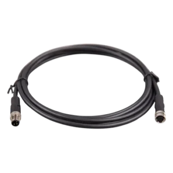 Cable de Comunicación BMS / Conector Circular M8 / 2 m (6.6 ft) de Longitud / 2 Piezas / Compatible con Baterías Victron Litio NG