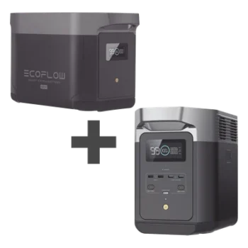 Estación de Energía Portátil / 4096Wh Total / 2400W CA / LiFePO4 / WiFi & Bluetooth / 23 kg