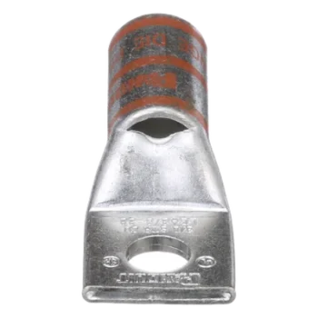 Terminal de Compresión de Cobre / Orificio 3/8 in (9.5 mm) / Cable 3/0 AWG / Estañado / 35 kV / 90 °C