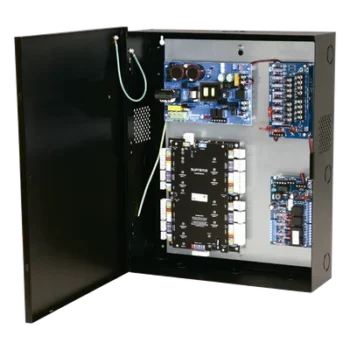 Kit de Fuente de Poder / 12 Vcc / 6 A / 72 W / Controlador de Acceso / 8 Salidas / 4.7 x 3.5 x 5.0 in