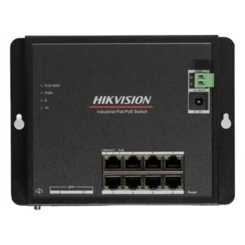 Switch Industrial PoE / 8 Gigabit / 2 SFP / Alcance 300 m (984.3 ft) / 240 W / -40~75°C