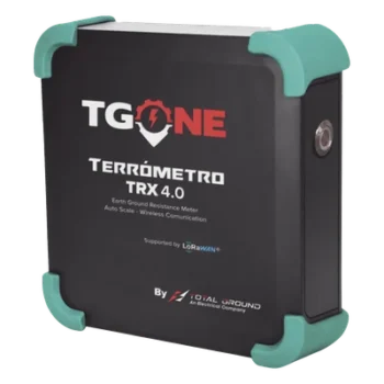 Terrómetro / LoRaWAN / 0-200Ω / Autoescala / 8x Batería D / IP con Silicona