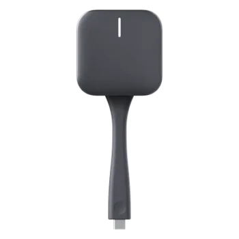 Adaptador de Proyección Inalámbrica / Plug and Play / Multiplataforma / HD con Audio / Pantalla Extendida / Wi-Fi 5 Doble Banda